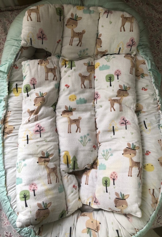 Anne yanı bebek Seti - Renkli Baskılı - Görsel 3