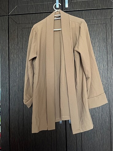 Krem Blazer Ceket