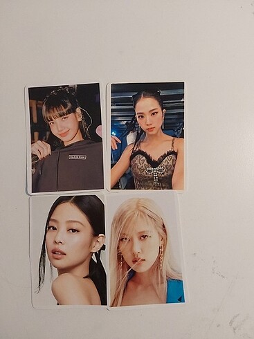 Blackpink üyeleri freebiess4 lü set