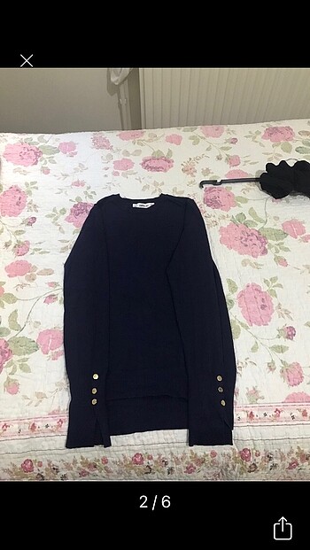 Zara Zara s beden düğmeli triko
