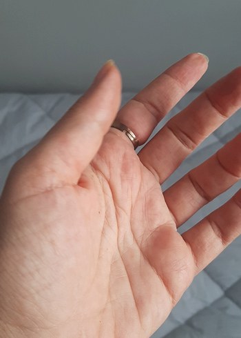 Mor Payetli Çiçek Desenli Kadın Yüzük - Görsel 2