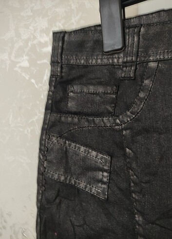 46 Beden ZJ denim kot etek 