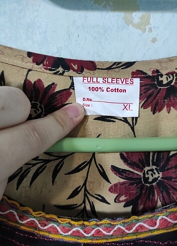 xl Beden kahverengi Renk Kadın uzun elbise 