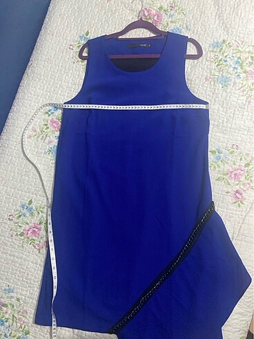 40 Beden lacivert Renk 38 40 42 beden giyebilir krep kumaş