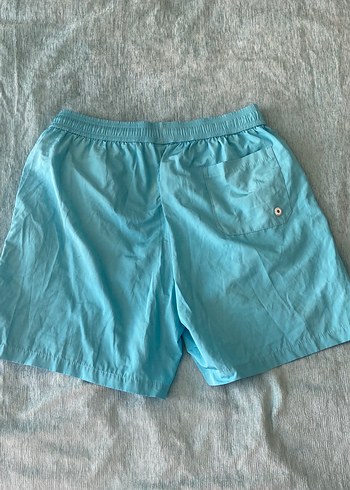 Erkek Mavi Mini Yüzme Şortu - Görsel 4