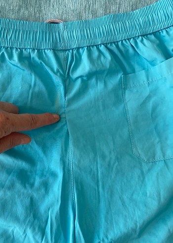 Erkek Mavi Mini Yüzme Şortu - Görsel 6