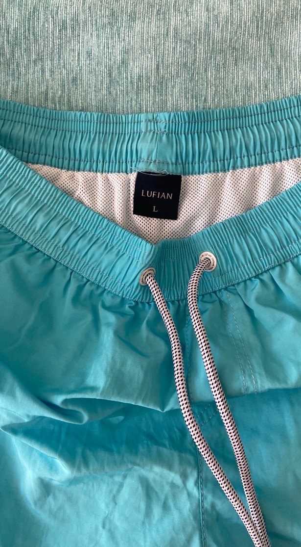 Erkek Mavi Mini Yüzme Şortu - Görsel 2