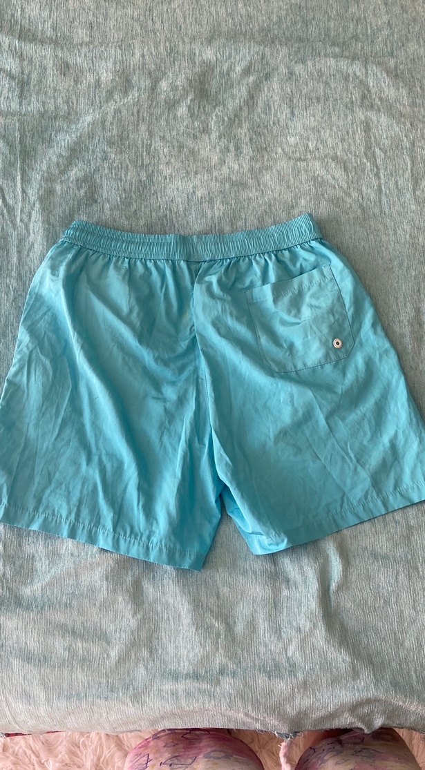 Erkek Mavi Mini Yüzme Şortu - Görsel 4