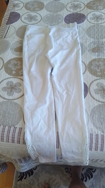 38 Beden Beyaz pantalon