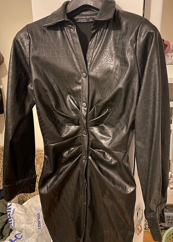 deri elbise - Görsel 2