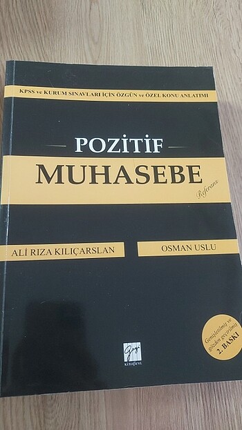 Pozitif muhasebe Ali Rıza ve Osman Uslu