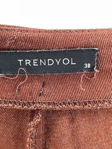 38 Beden kahverengi Renk Trendyol & Milla Jean / Kot %70 İndirimli.
