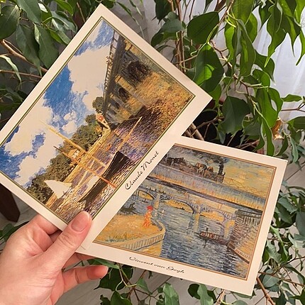 Beden 6 Adet Renkli Kartpostal