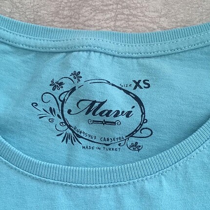 xs Beden Bisiklet desenli tshirt