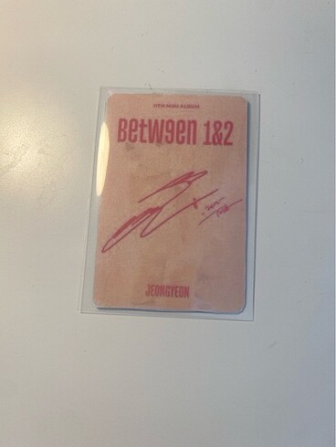 Diğer Jeongyeon Fanmade photocard