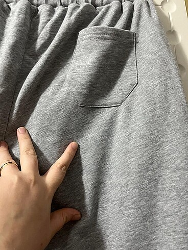 l/xl Beden gri Renk Unisex eşofman altı