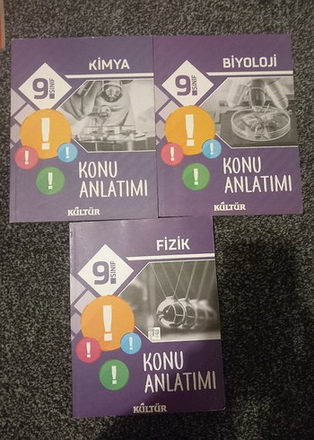 9. Sınıf 6li set Coğrafya, Matematik ve Fizik Soru Bankaları - Görsel 2