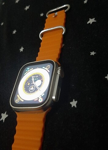 T 800 ultra smart watch 1.99 inç 49 mm akkılı erkek gümüş renkl