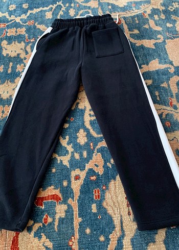 Lacivert  Nakışlı Erkek Spor Eşofman Altı - Görsel 4