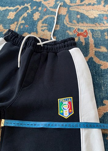 Lacivert  Nakışlı Erkek Spor Eşofman Altı - Görsel 7