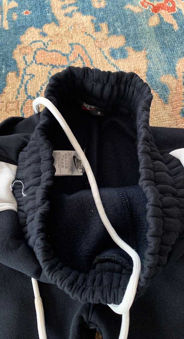 Lacivert  Nakışlı Erkek Spor Eşofman Altı - Görsel 3