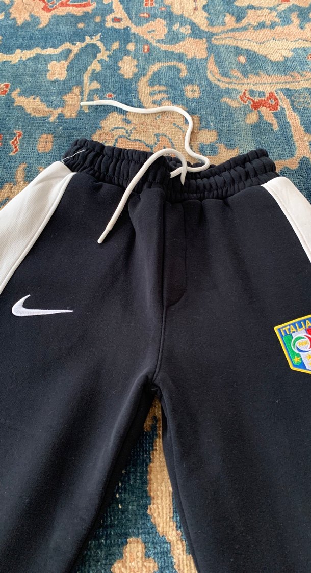 Lacivert  Nakışlı Erkek Spor Eşofman Altı - Görsel 2