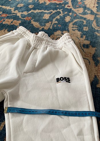 Krem  Rahat Kesim unisex  Eşofman Altı - Görsel 5