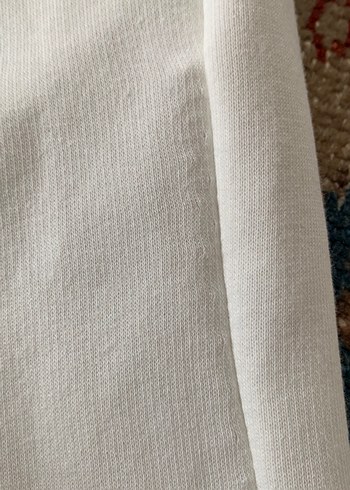 Krem renk  Rahat Kesim  Eşofman Altı - Görsel 9