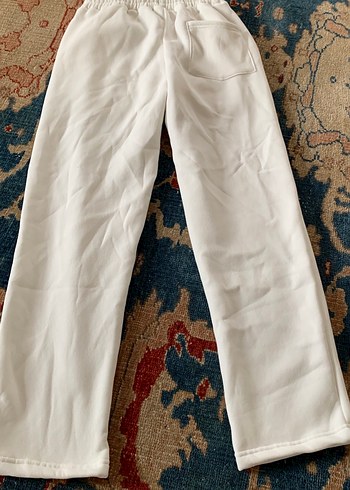 Krem renk  Rahat Kesim  Eşofman Altı - Görsel 2