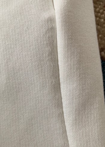 Krem renk  Rahat Kesim  Eşofman Altı - Görsel 8