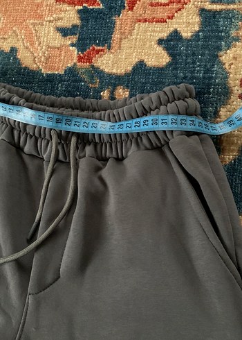 Gri BOSS  Rahat Kesim Eşofman Altı şardonlu - Görsel 6