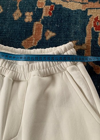 Krem şardonlu  Rahat Kesim Eşofman - Görsel 7