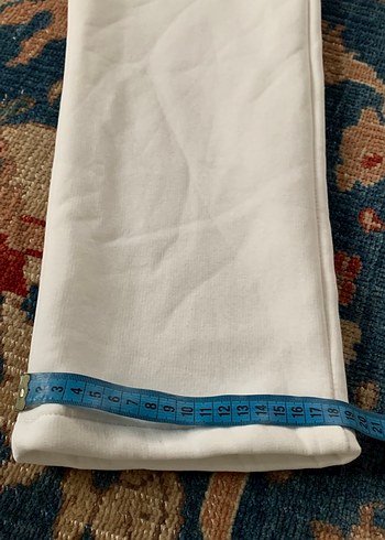 Krem şardonlu  Rahat Kesim Eşofman - Görsel 5