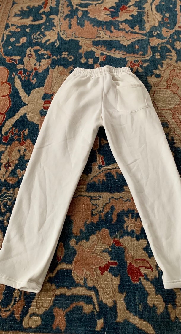 Krem şardonlu  Rahat Kesim Eşofman - Görsel 3