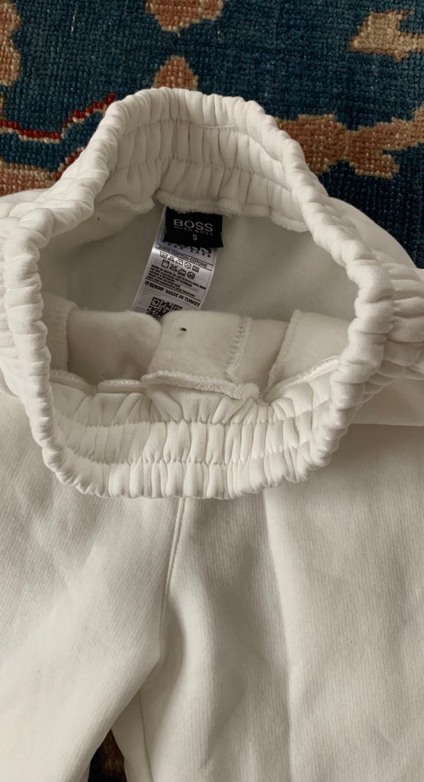 Krem şardonlu  Rahat Kesim Eşofman - Görsel 2