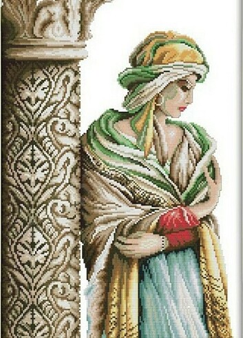 Orijinal Goblen-Arab Kadın1
