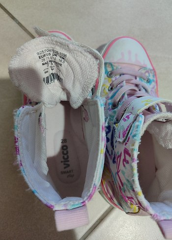 Kız Çocuk Renkli Batik Desenli Spor Ayakkabı
vicco - Görsel 6