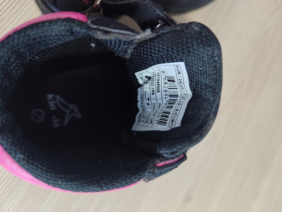 Kinetix Kız Çocuk Siyah Pembe Bot - Görsel 5