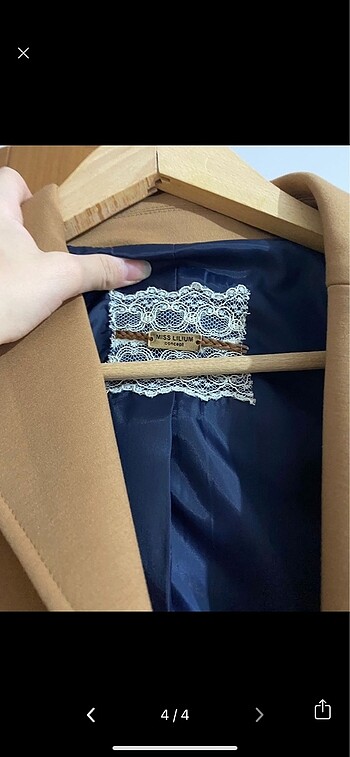 s Beden camel Renk Miss lilium blazer ceket