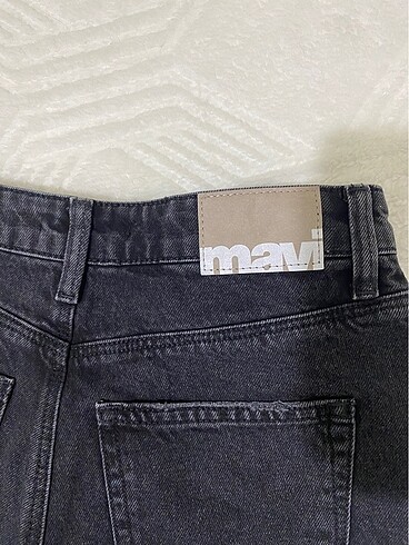 xs Beden Mavi Jeans Siyah Mini Şort