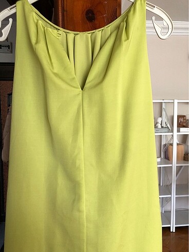 xl Beden yeşil Renk Mango suit elbise