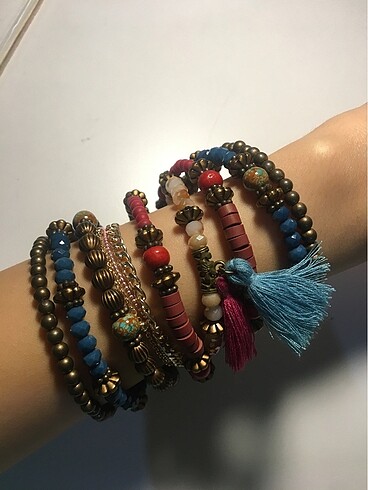 ÇOKLU VİNTAGE CHARM BİLEKLİK