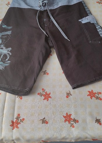 Kemerli Kahverengi Erkek Midi Şort - Görsel 2