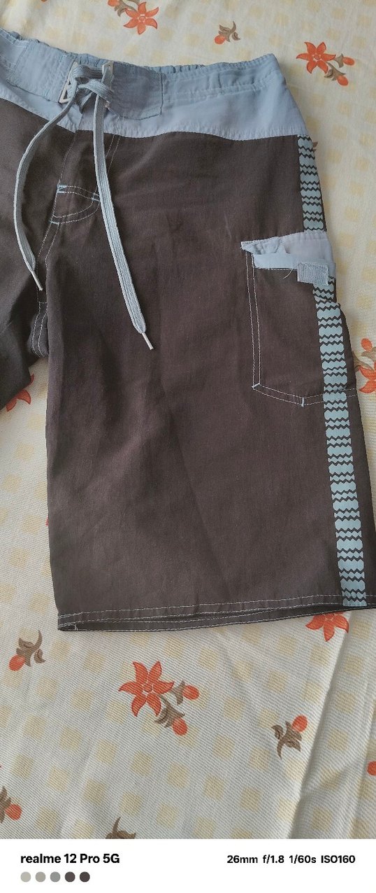 Kemerli Kahverengi Erkek Midi Şort - Görsel 5