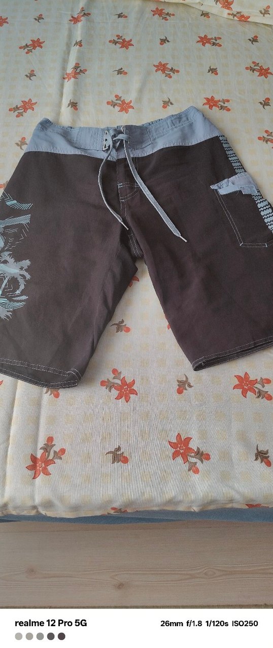 Kemerli Kahverengi Erkek Midi Şort - Görsel 2