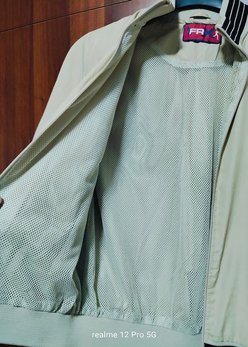 Bej Erkek Çocuk Regular Fit Fermuarlı Ceket - Görsel 5