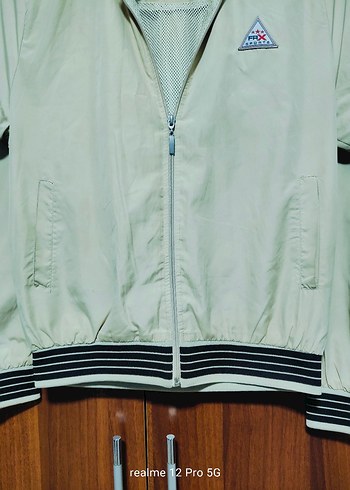 Bej Erkek Çocuk Regular Fit Fermuarlı Ceket - Görsel 2