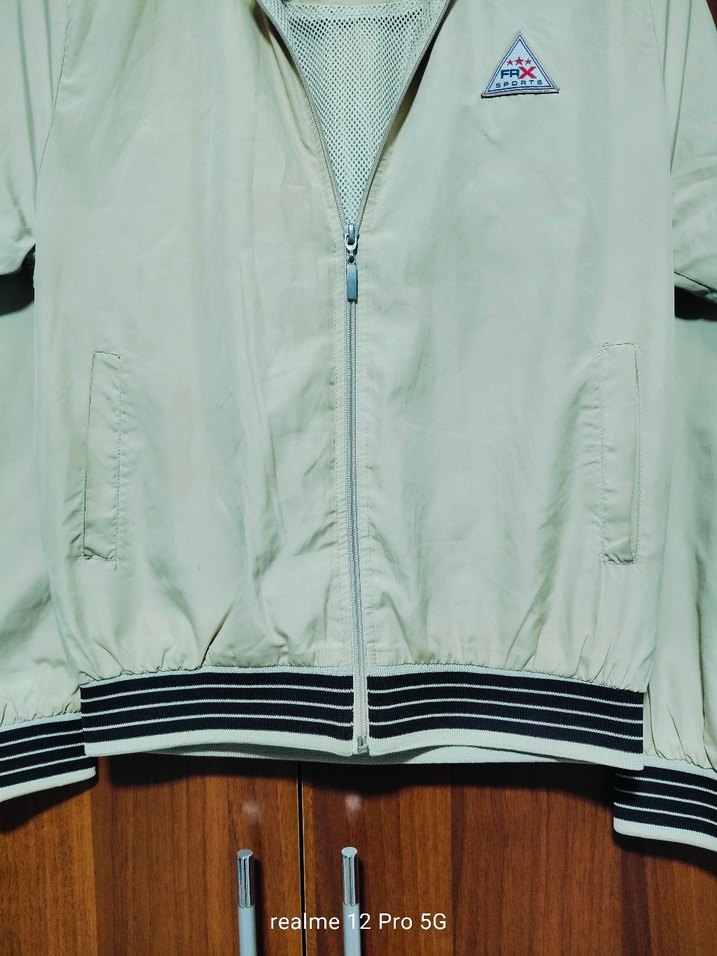 Bej Erkek Çocuk Regular Fit Fermuarlı Ceket - Görsel 2