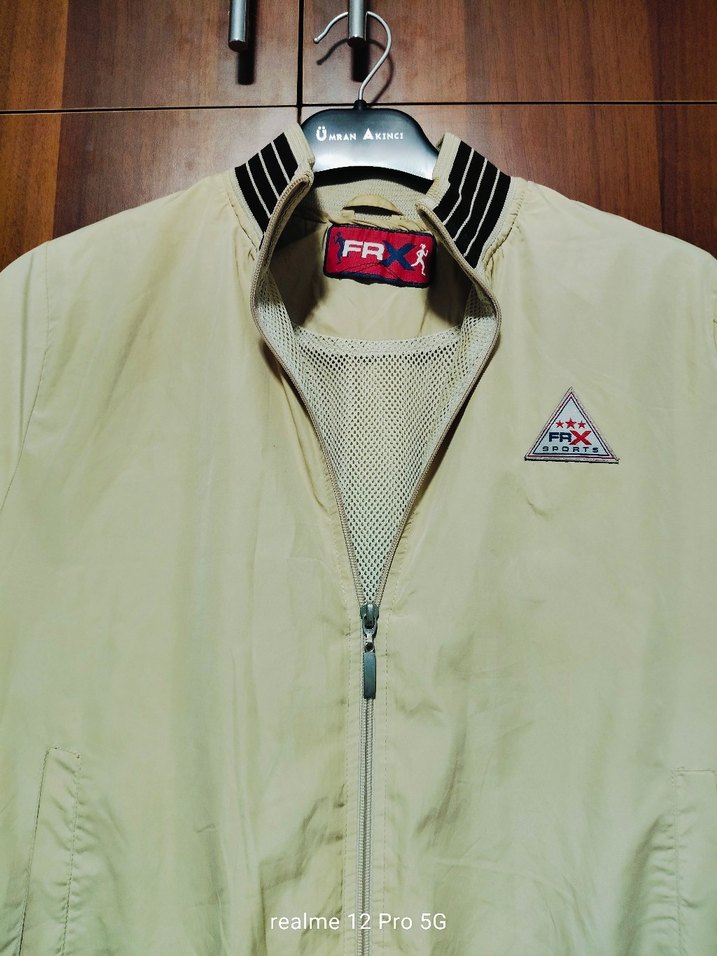 Bej Erkek Çocuk Regular Fit Fermuarlı Ceket - Görsel 3