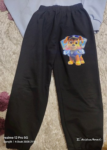 Gri Pamuklu Erkek Sweatshirt ve Eşofman Takımı - Görsel 6